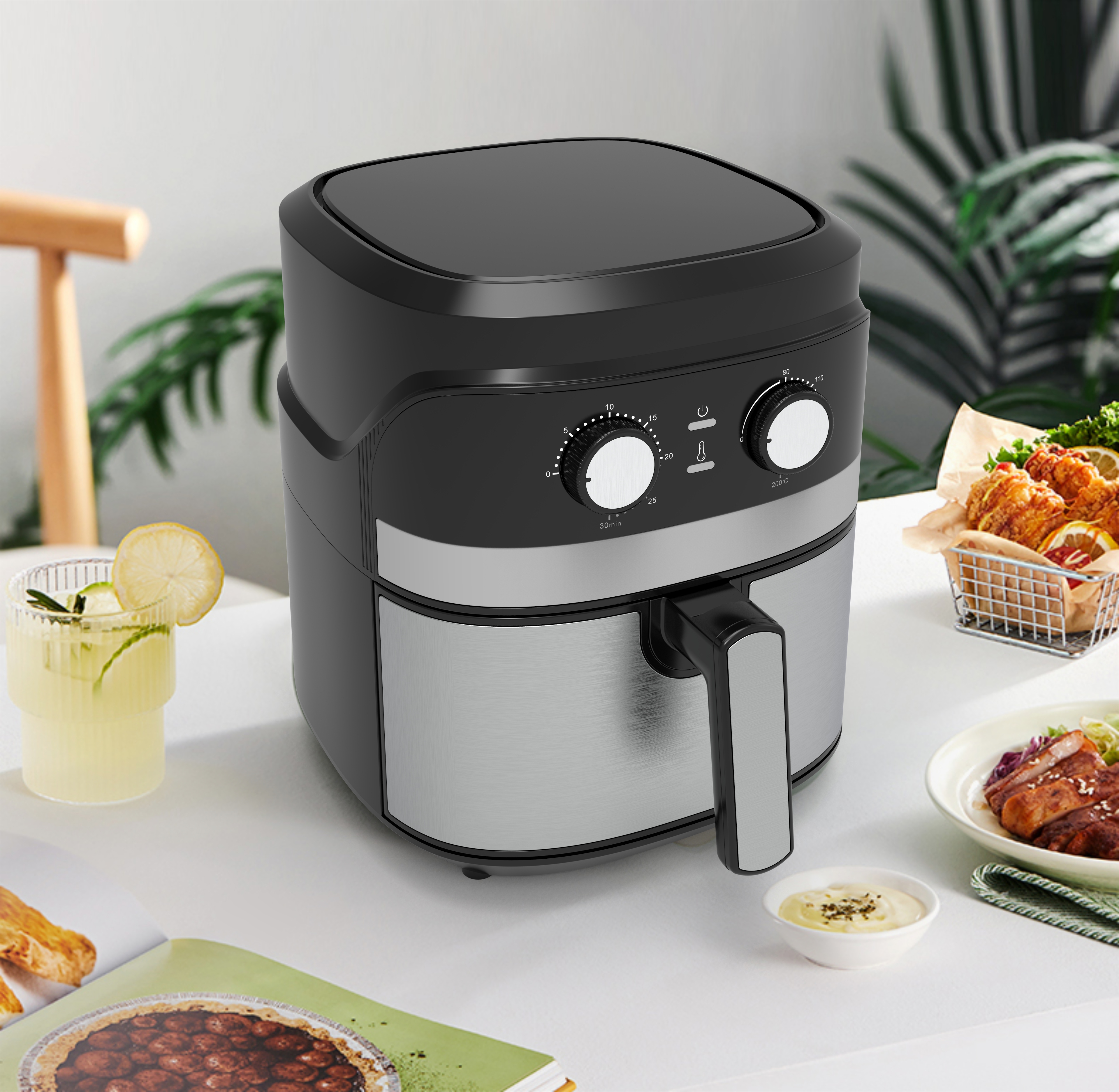 Kitchen Air Fryer: Hvordan spise sunnere ved å beholde mer næringsstoffer?